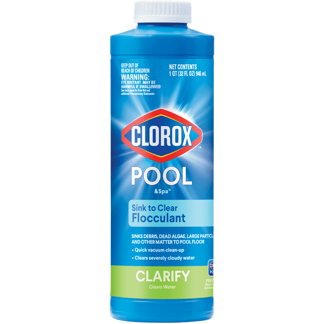 Clorox Pool&Spa Sink to Clear Flocculant for Swimming Pools, 32 oz - SJB-DIAMOND ELITES