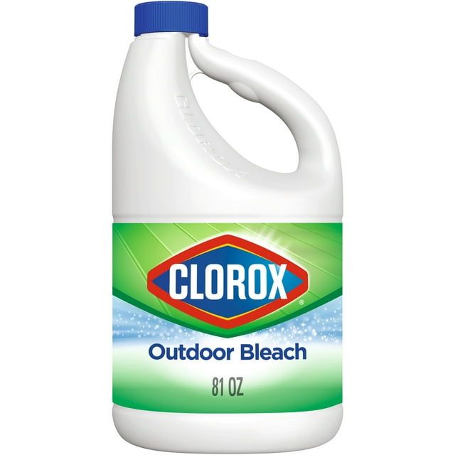 Clorox Outdoor Bleach Cleaner, 81 fl oz - SJB-DIAMOND ELITES