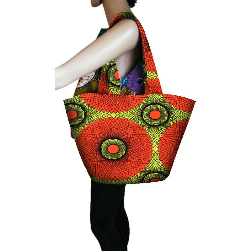 Batik print handbag Pi-Mart