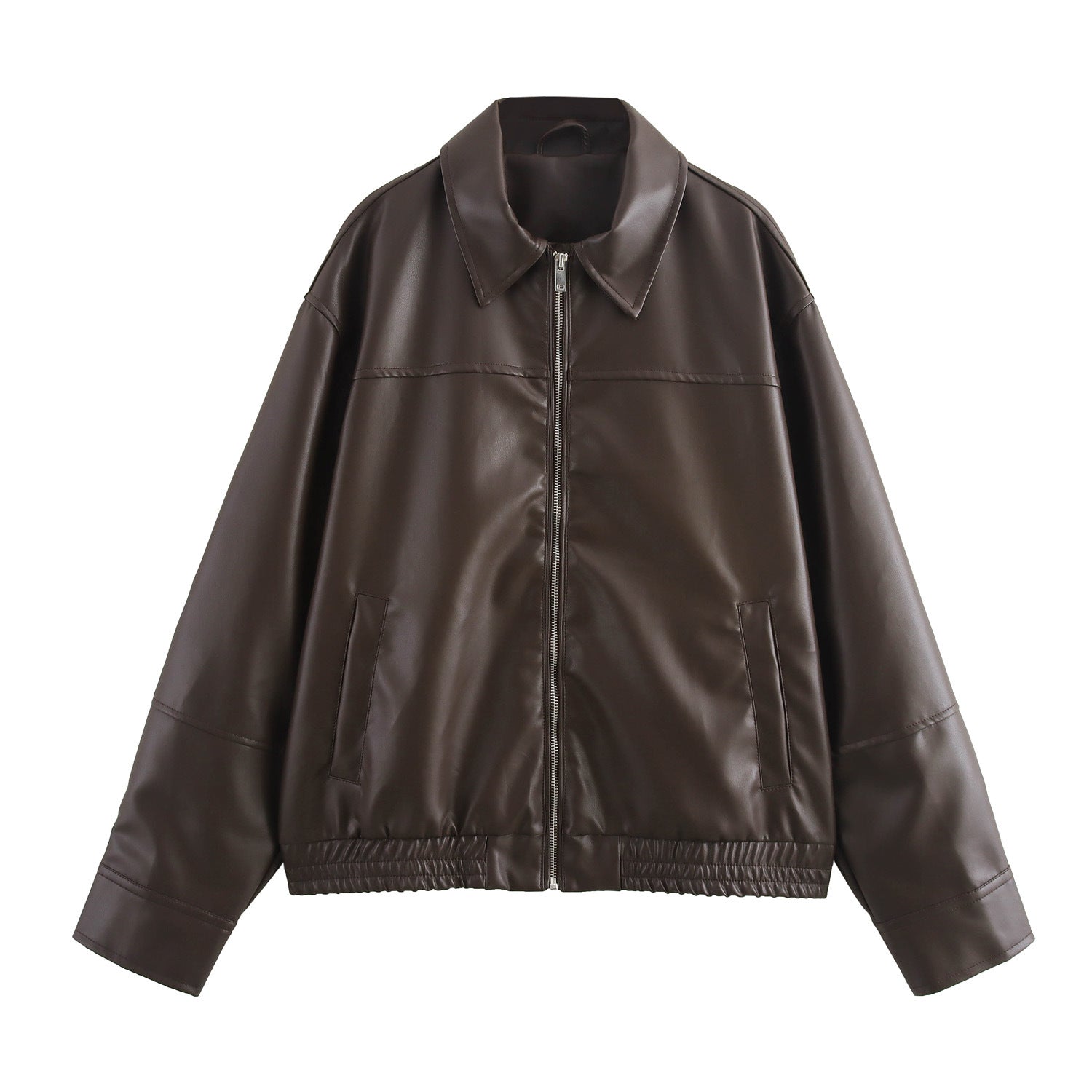 Women's Transparent Organza Bomber Jacket Coat Pi-Mart