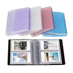 64 Pockets 3 Inch Quicksand Photo Album Mini Instant Picture Storage Organizer Family Scrapbook Albums Family Anniversary Gift For Couple Stevvex