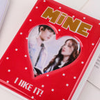64 Pockets 3 Inches Photo Album Card Holder Receipt Storage Hollow Love Heart Photo Holder Business Card Bag Kpop Photocard Holder Book Polaroid Book Album Gifts For Valentines Day Stevvex