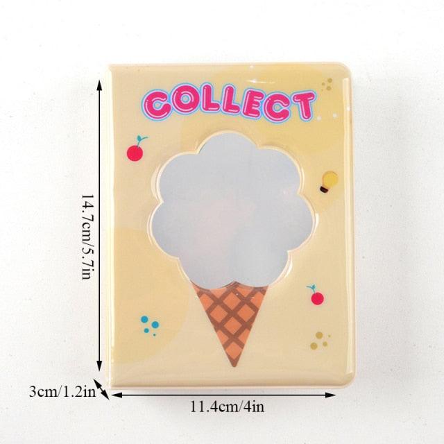 64 Pockets 3 Inches Photo Album Card Holder Receipt Storage Hollow Love Heart Photo Holder Business Card Bag Kpop Photocard Holder Book Polaroid Book Album Gifts For Valentines Day Stevvex
