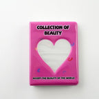 64 Pockets 3 Inches Photo Album Card Holder Receipt Storage Hollow Love Heart Photo Holder Business Card Bag Kpop Photocard Holder Book Polaroid Book Album Gifts For Valentines Day Stevvex