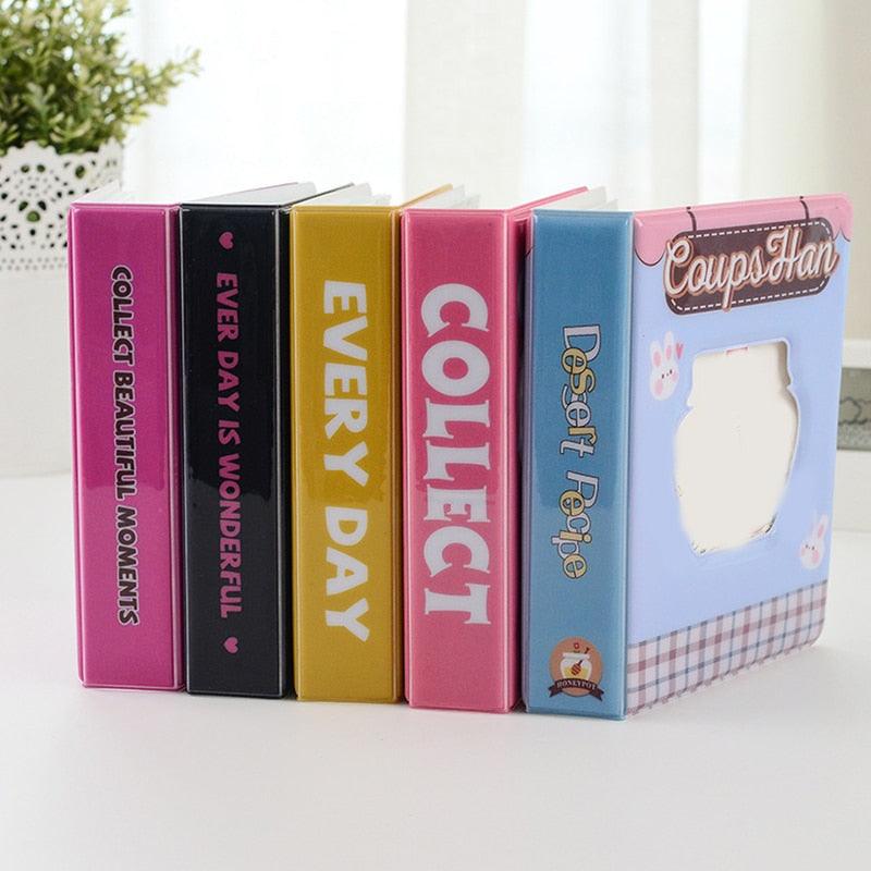 64 Pockets 3 Inches Photo Album Card Holder Receipt Storage Hollow Love Heart Photo Holder Business Card Bag Kpop Photocard Holder Book Polaroid Book Album Gifts For Valentines Day Stevvex
