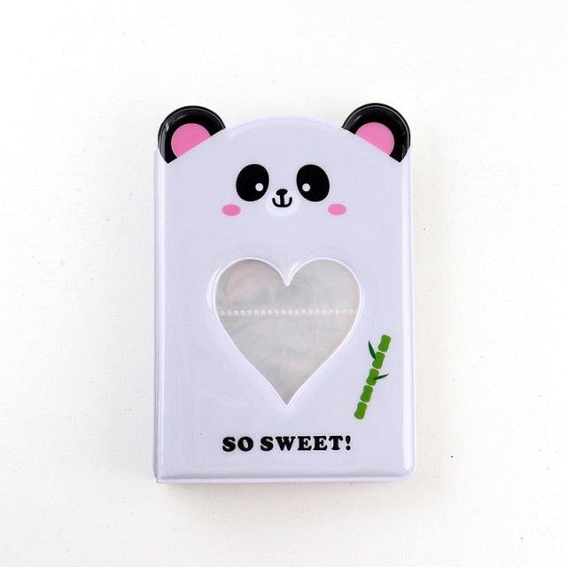 64 Pockets 3 Inches Photo Album Card Holder Receipt Storage Hollow Love Heart Photo Holder Business Card Bag Kpop Photocard Holder Book Polaroid Book Album Gifts For Valentines Day Stevvex