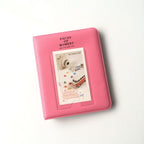 64 Pockets Mini Instant Polaroid Photo Album Picture Case for Mini Film 7s 8 25 50s 90 Mini Polaroid Album Refillable Notebook Photo Album Valentines Day Gift Anniversary Gift Stevvex