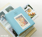 64 Pockets Mini Instant Polaroid Photo Album Picture Case for Mini Film 7s 8 25 50s 90 Mini Polaroid Album Refillable Notebook Photo Album Valentines Day Gift Anniversary Gift Stevvex