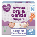 Parent's Choice Dry & Gentle Diapers Size Newborn, 45 Count EasyOptionXY LLC