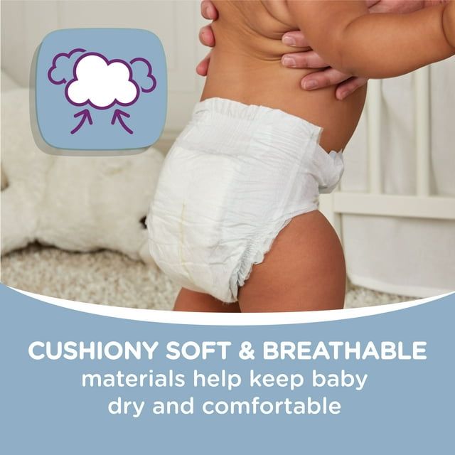 Parent's Choice Dry & Gentle Diapers Size Newborn, 45 Count EasyOptionXY LLC