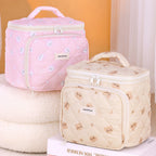 Multifunctional cosmetic bag, partition storage cosmetic bag, storage bag, travel portable toilet bag, makeup bag with compartments, - SJB-DIAMOND ELITES