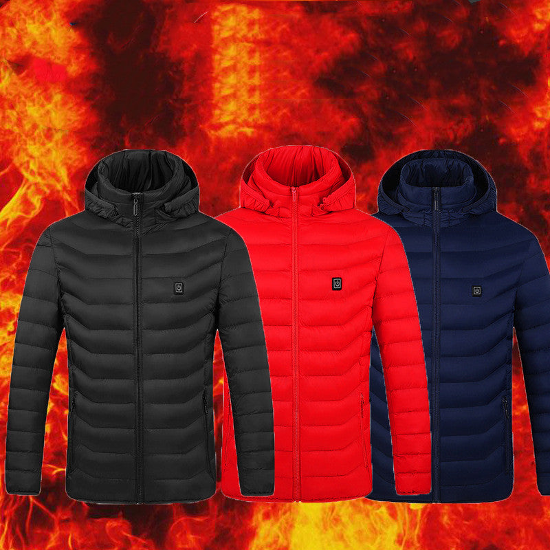 Winter Smart Couples Constant Temperature Cotton Clothing USB Electric Heating Pi-Mart