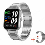 Bluetooth Talk Smartwatch 1.69 Color Screen Voice Assistant Blood Pressure Heart Rate Pi-Mart