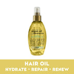 OGX Renewing + Argan Oil of Morocco Weightless Healing Dry Spray for Split Ends, 4 fl oz - SJB-DIAMOND ELITES