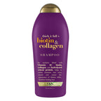 OGX Thick & Full + Biotin & Collagen Volumizing Daily Shampoo, 25.4 fl oz - SJB-DIAMOND ELITES