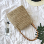 Woven hobo, summer bohemian hobo shoulder purse, magnetic buckle shoulder tote, summer beach straw bag - SJB-DIAMOND ELITES