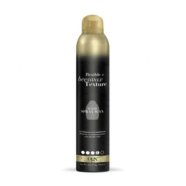 OGX Flexible + Beeswax Texture Hair Spray Wax 6oz - SJB-DIAMOND ELITES