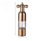 Pepper Mill Gadgets Pepper and Salt Grinder Grinding 4 Color Garlic Grinding Spice Grinder Kitchen Creative Tools BBQ Accessory Pi-Mart