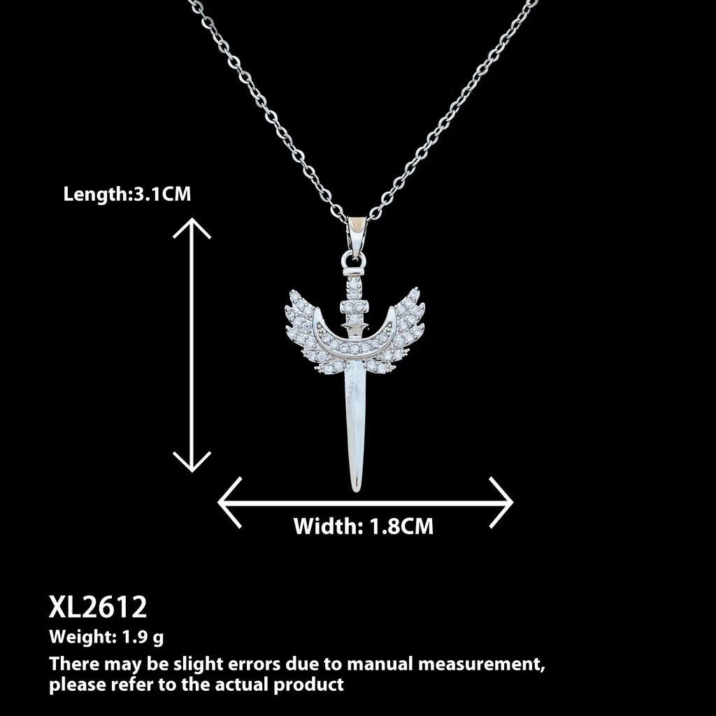 European And American Moon Necklace Niche Non-fading High-grade Accessories