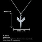 European And American Moon Necklace Niche Non-fading High-grade Accessories