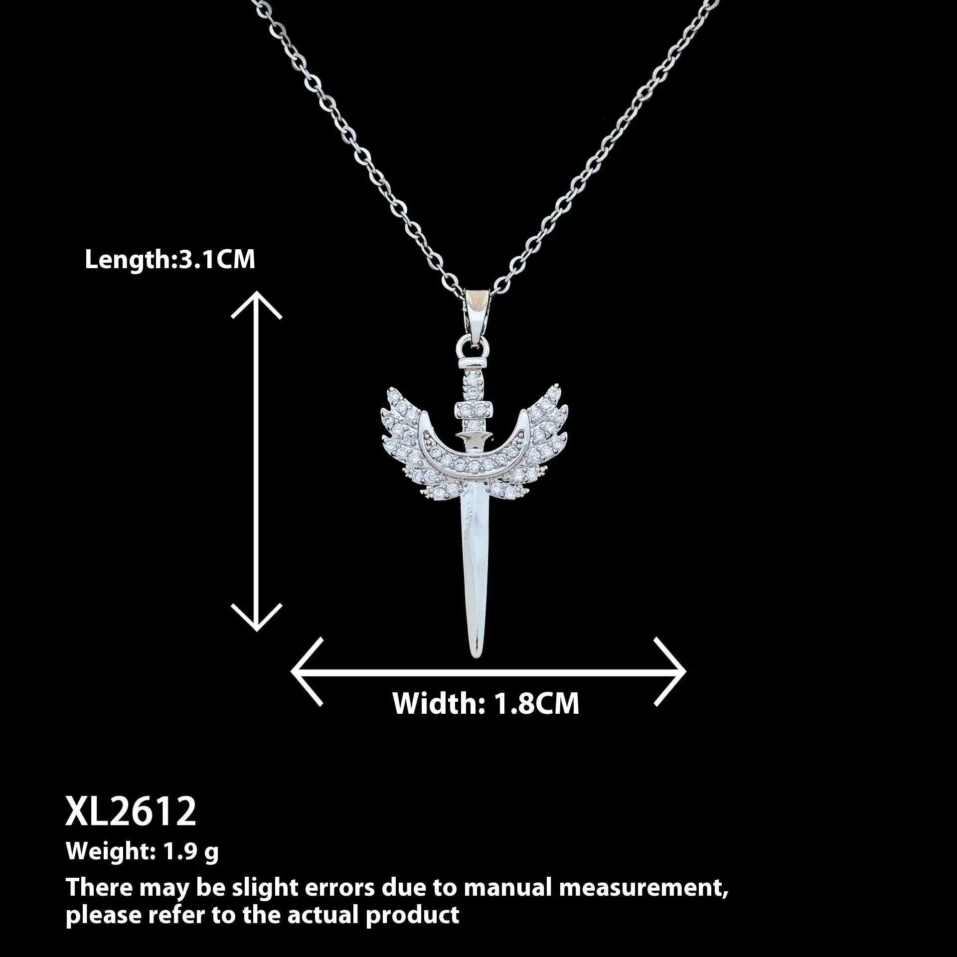European And American Moon Necklace Niche Non-fading High-grade Accessories