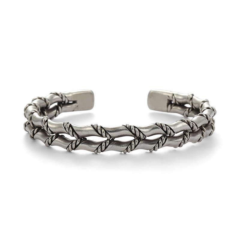 Double Layer Bamboo Bracelet Pi-Mart