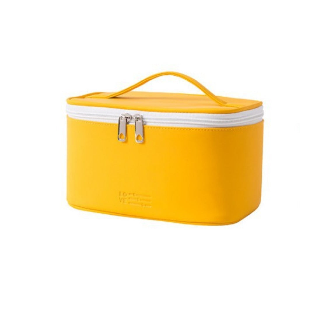Capacity waterproof cosmetic bag, PU multi-functional cosmetic storage bag, cosmetic bag lightweight, makeup bag organizer, - SJB-DIAMOND ELITES