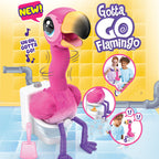 Electronic Singing Flamingo Pet Toy - Movable Interactive Voice Pet for Children Ages 4-14 Pi-Mart