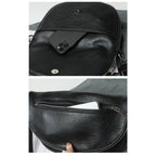 Elegant Small Crossbody Bag – Stylish Saddle Purse with Multiple Pockets, Perfect for Women's Everyday Use - SJB-DIAMOND ELITES