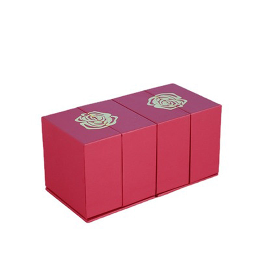 Hot Valentine's Day Gifts Metal Rose Jewelry Gift Box Necklace For Wedding Girlfriend Necklace Gifts Pi-Mart