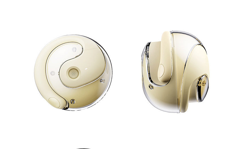 AI Translation Small Coconut Ball Wireless Bluetooth Headset Ear-mounted Headset Pi-Mart