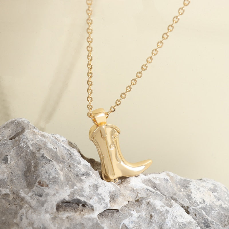 Personality Cross Copper Necklace Pi-Mart