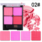 4 colors blush repair capacity rouge makeup Pi-Mart