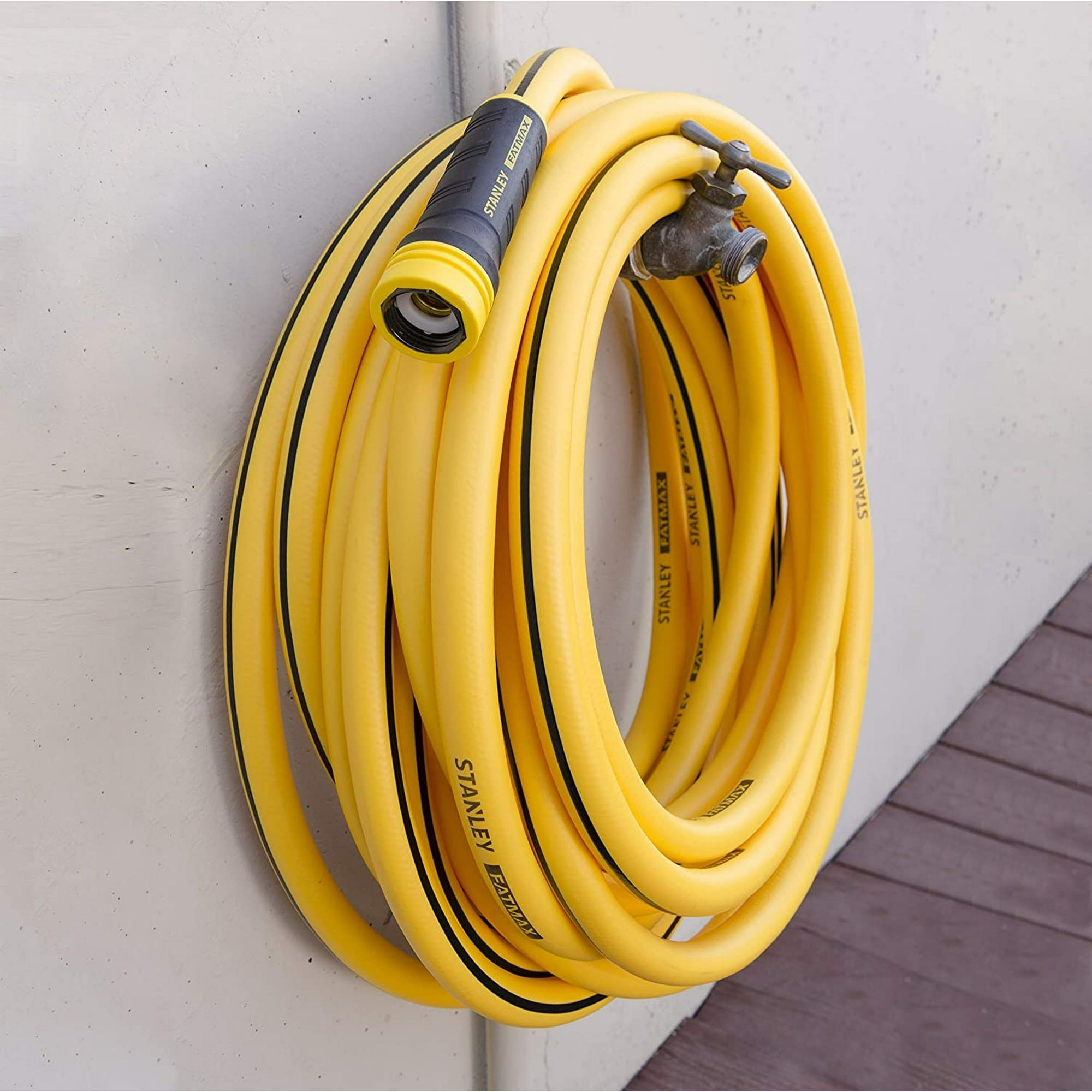 Stanley Fatmax Professional Grade Water Hose, 50' x 5/8, Yellow 500 PSI