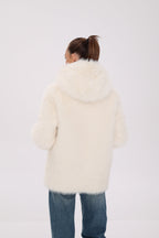 ⇆ Reversible Hooded Wool Blend Jacket - SJB-DIAMOND ELITES
