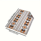 1pc 35.43inch *59.06inch Bohemian Carpet Picnic Mat, Outdoor Mat Camping Supplies, Picnic Cloth & Sofa Blanket, Moisture-proof Mat Ethnic Style Household Goods