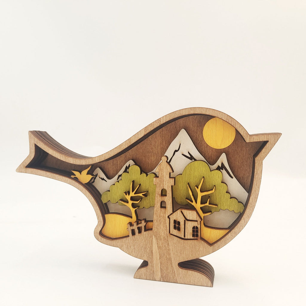 Wooden Crafts Decoration Creative Home Decoration Pi-Mart