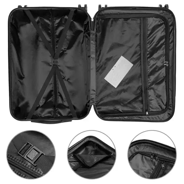 Vertical Pattern Three In One Handle Universal Wheel Pull Rod Box - SJB-DIAMOND ELITES