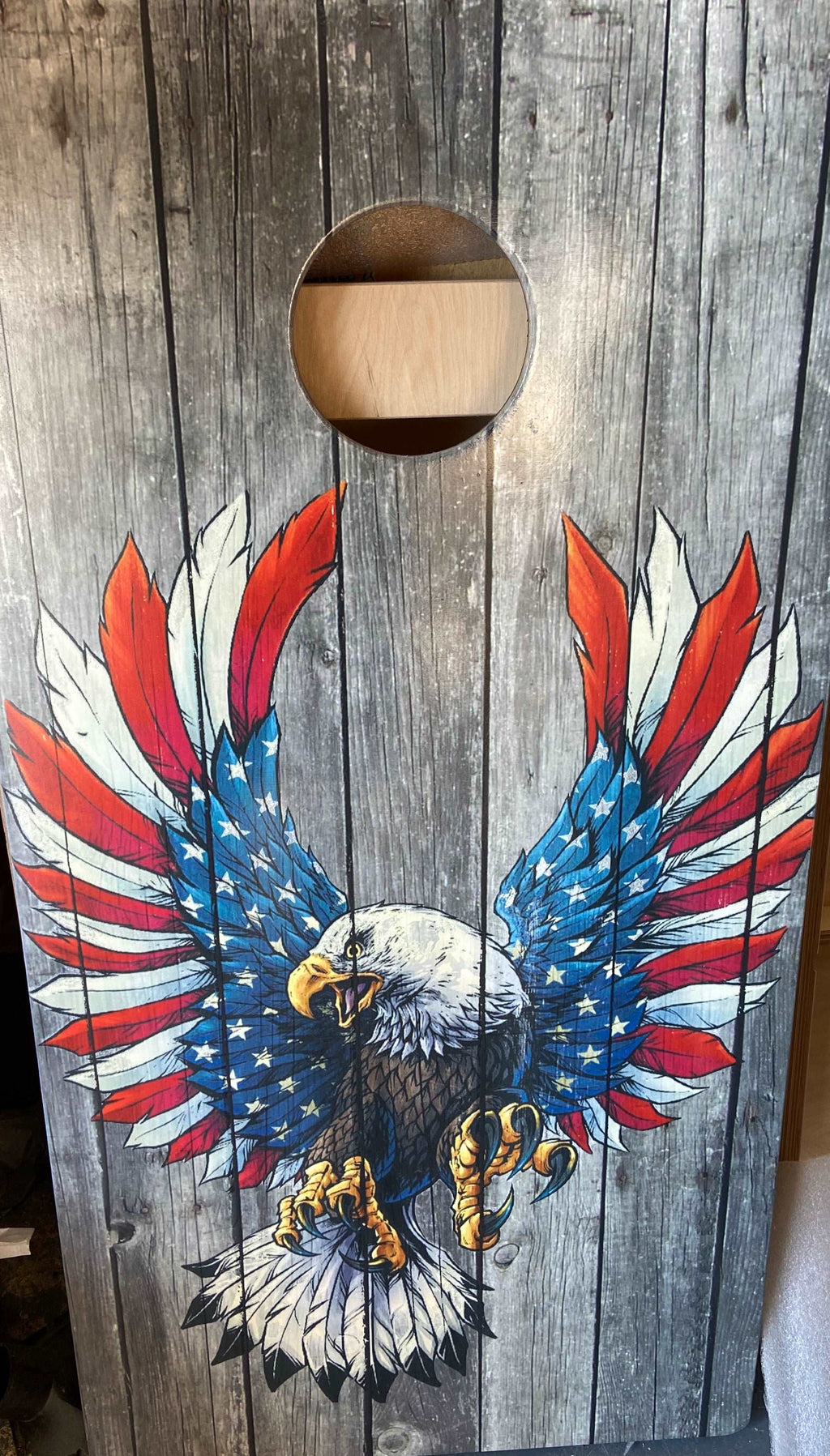 Eagle Flag blastcornhole