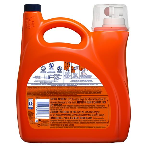 Tide Plus Febreze Spring & Renewal Liquid Laundry Detergent; 154 fl oz 100 Loads EasyOptionXY LLC