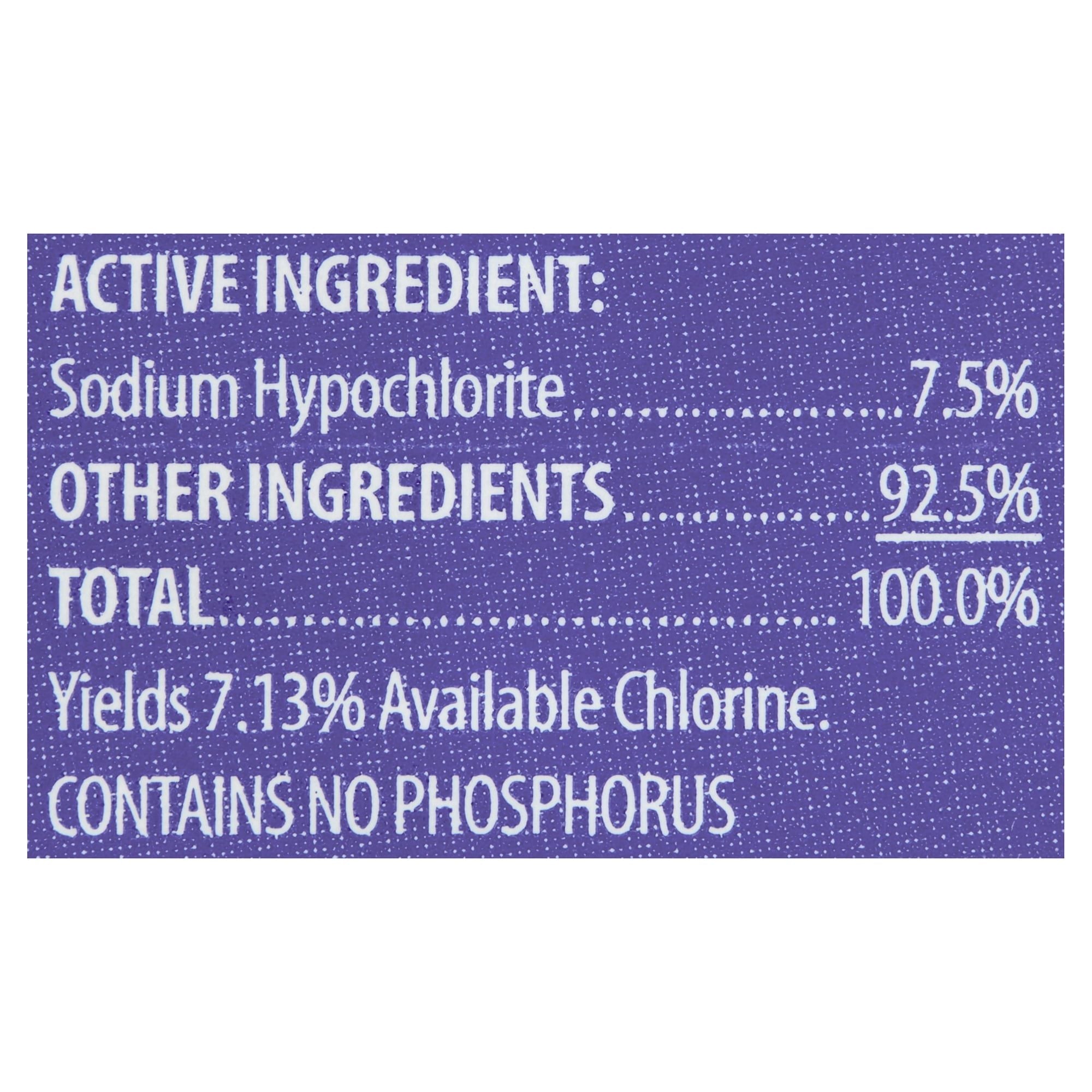 Great Value Bleach, 121 fl oz EasyOptionXY LLC