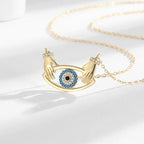 Necklace Women's Fashion Hands Hug Pendant