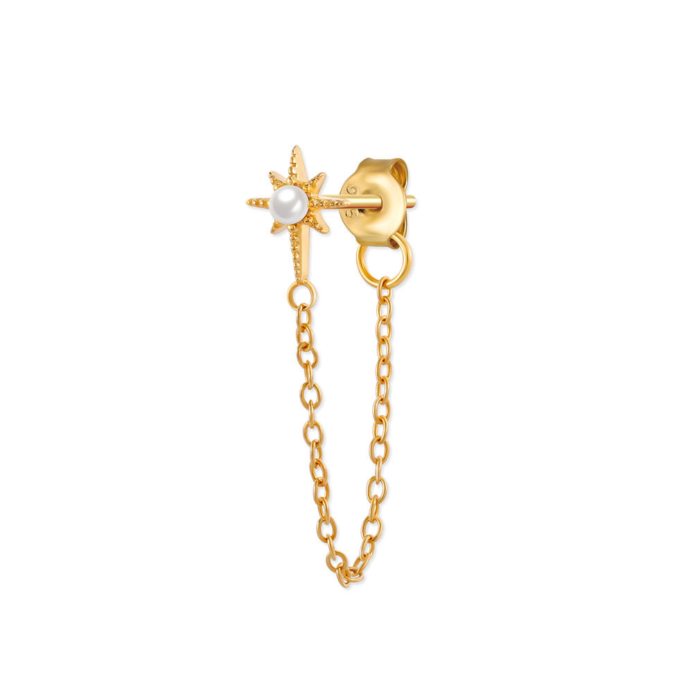 Single tassel earring Pi-Mart