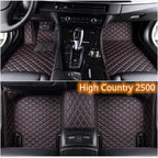 Fully Surrounded Car Leather Floor Mat Pad All Weather Protection Pi-Mart