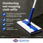 Clorox Scentiva Disinfecting Wet Mop Pads, Tuscan Lavender and Jasmine, 48 Count, 2 Pack EasyOptionXY LLC
