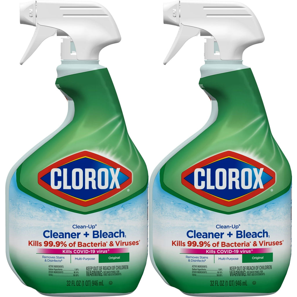 Clorox Clean-Up All Purpose Cleaner with Bleach, Spray Bottle, Original, 32 Fluid Ounces (Pack of 2) EasyOptionXY LLC