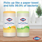 Clorox Multi-Purpose Paper Towel Cleaner Wipes, Jasmine Scent, 75 Count - SJB-DIAMOND ELITES