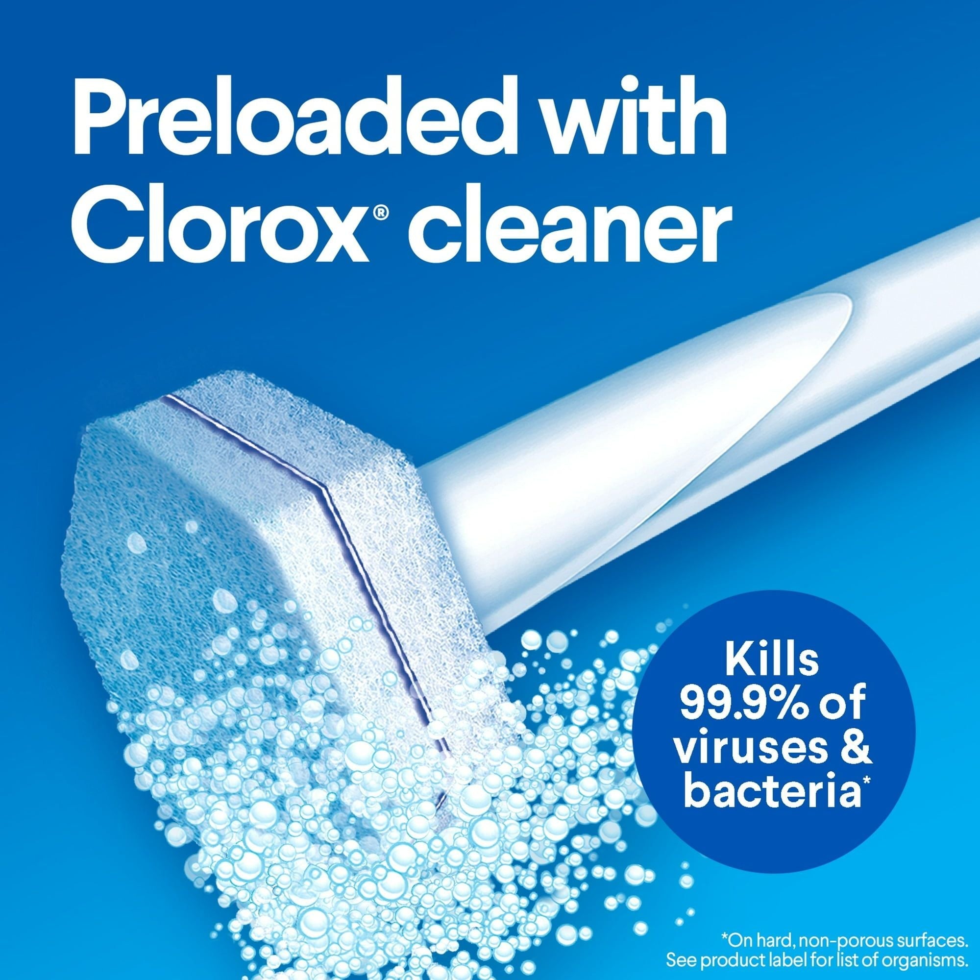 Clorox ToiletWand Disposable Toilet Cleaning System ToiletWand Storage Caddy and 6 Disinfecting ToiletWand Refill Heads (Packaging May Vary) - SJB-DIAMOND ELITES