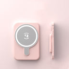 Mini Fast Charging Magnetic Wireless Power Bank 5000 MAh Portable Pi-Mart