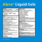 Aleve Liquid Gels Naproxen Sodium Pain Reliever, 50 Count - SJB-DIAMOND ELITES